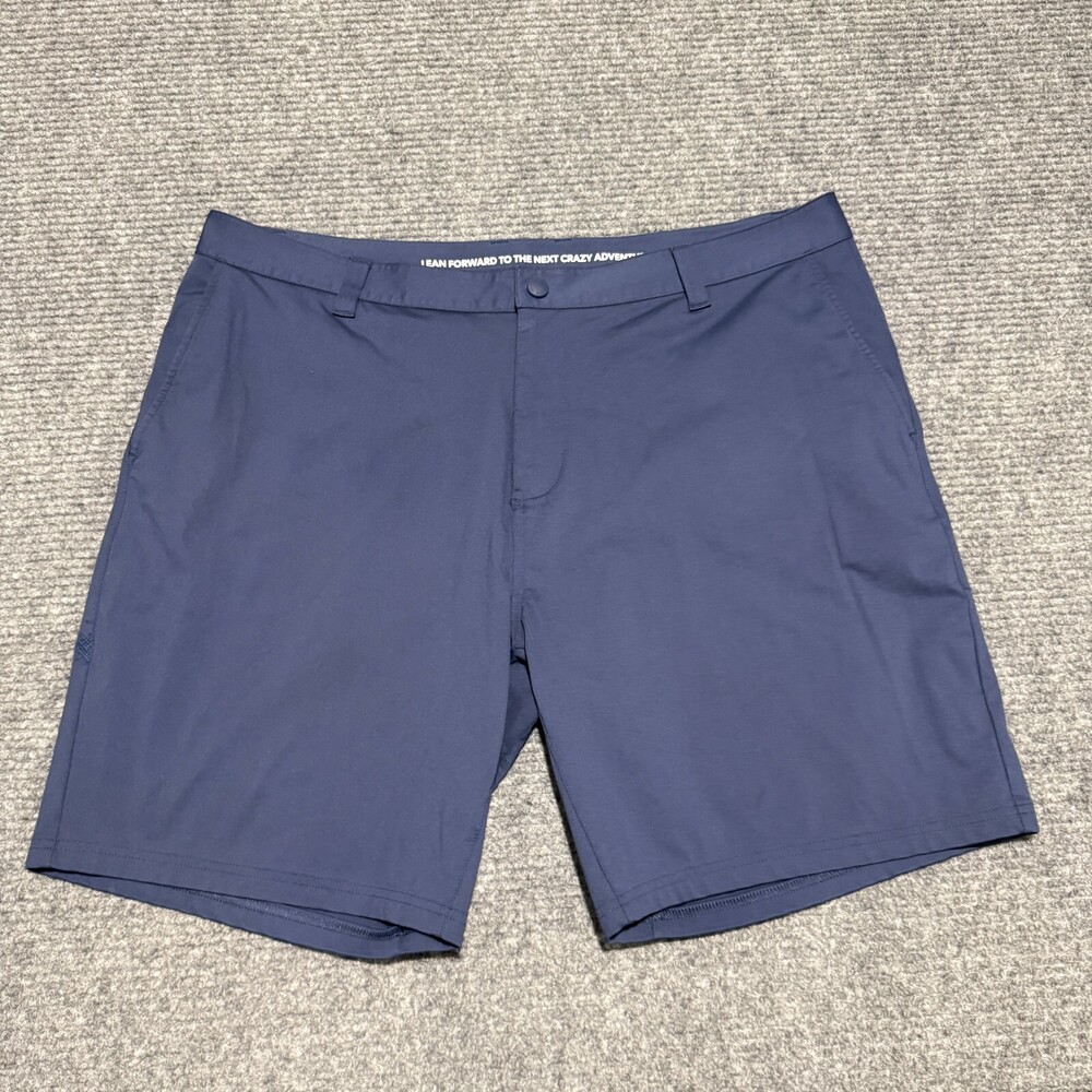 Rhone Shorts Mens 40 Blue Performance Chino Lightweight Quick Dry 8 Inseam